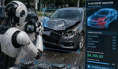 AI Damage Analysis for Accident Photos
