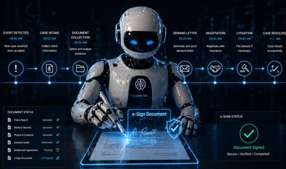 Secure e-Signatures Inside the Matter Record